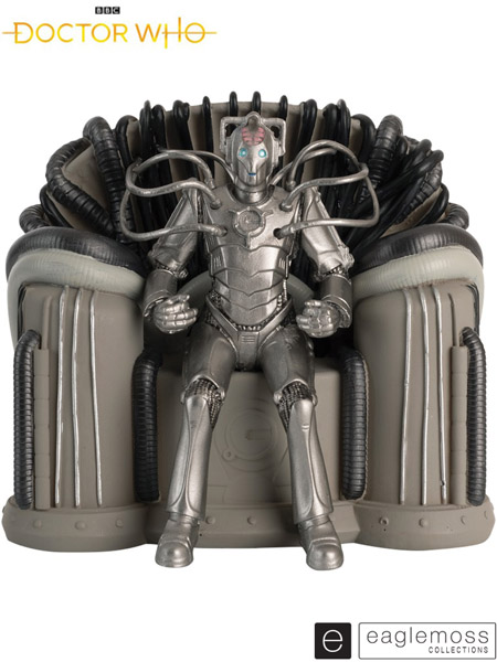Eaglemoss Doctor Who Cyber-Controller on Throne Figurine
